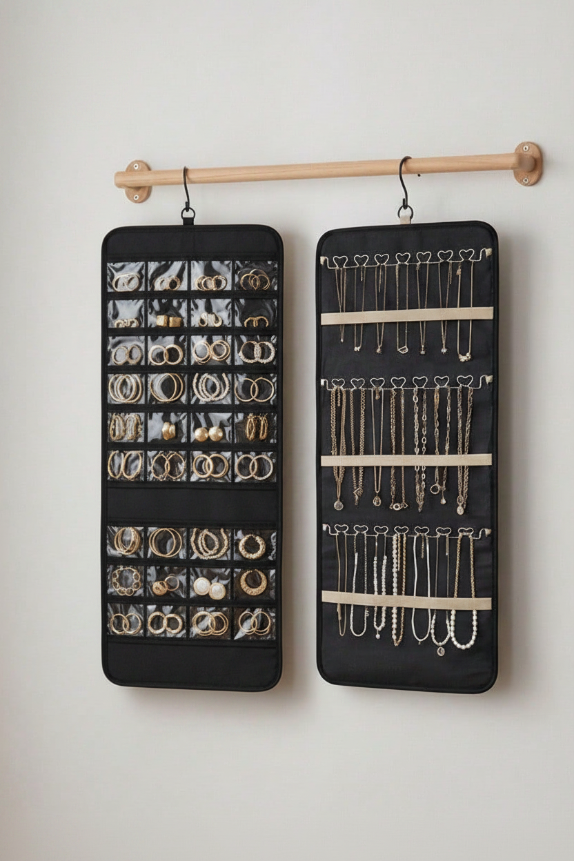 Jewelry organizer front view