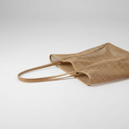 Mesh Beach Tote Bag - Detail Close-up