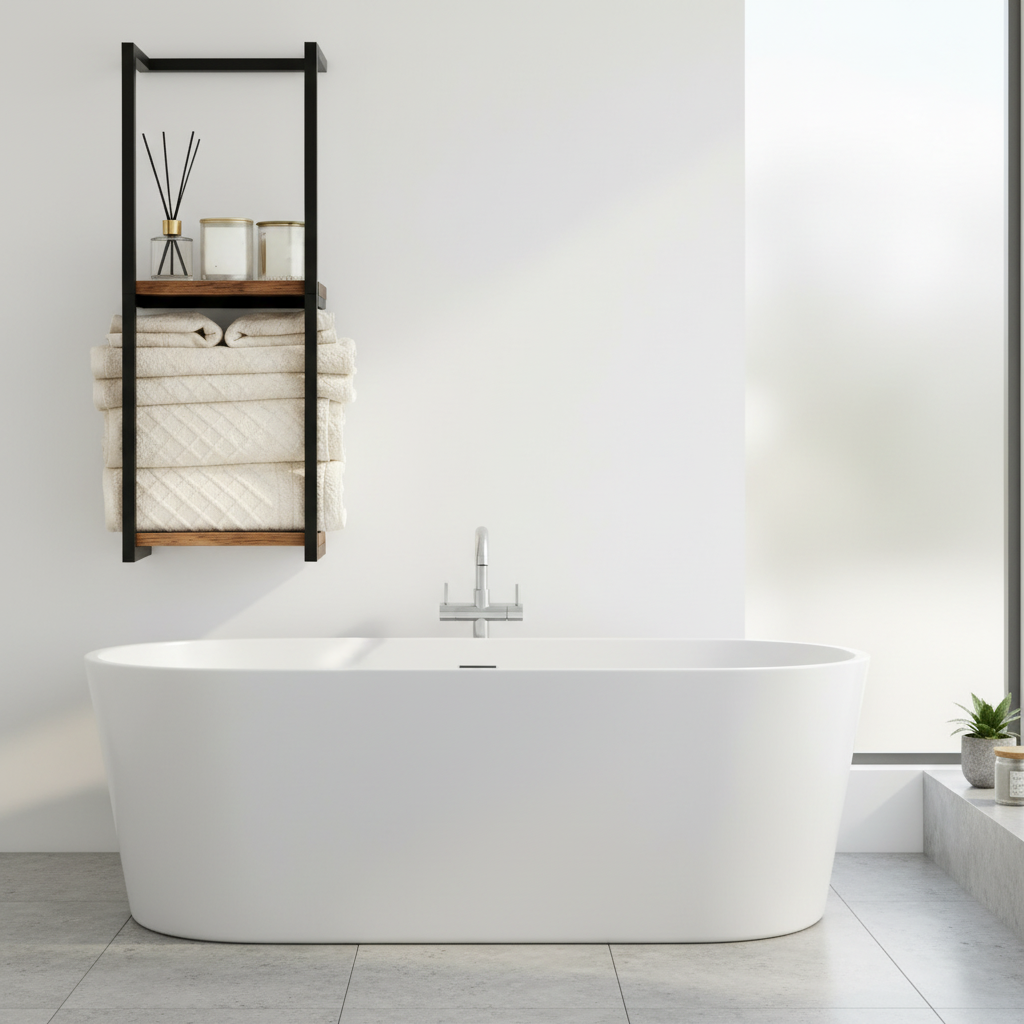 Bathroom lifestyle scene
