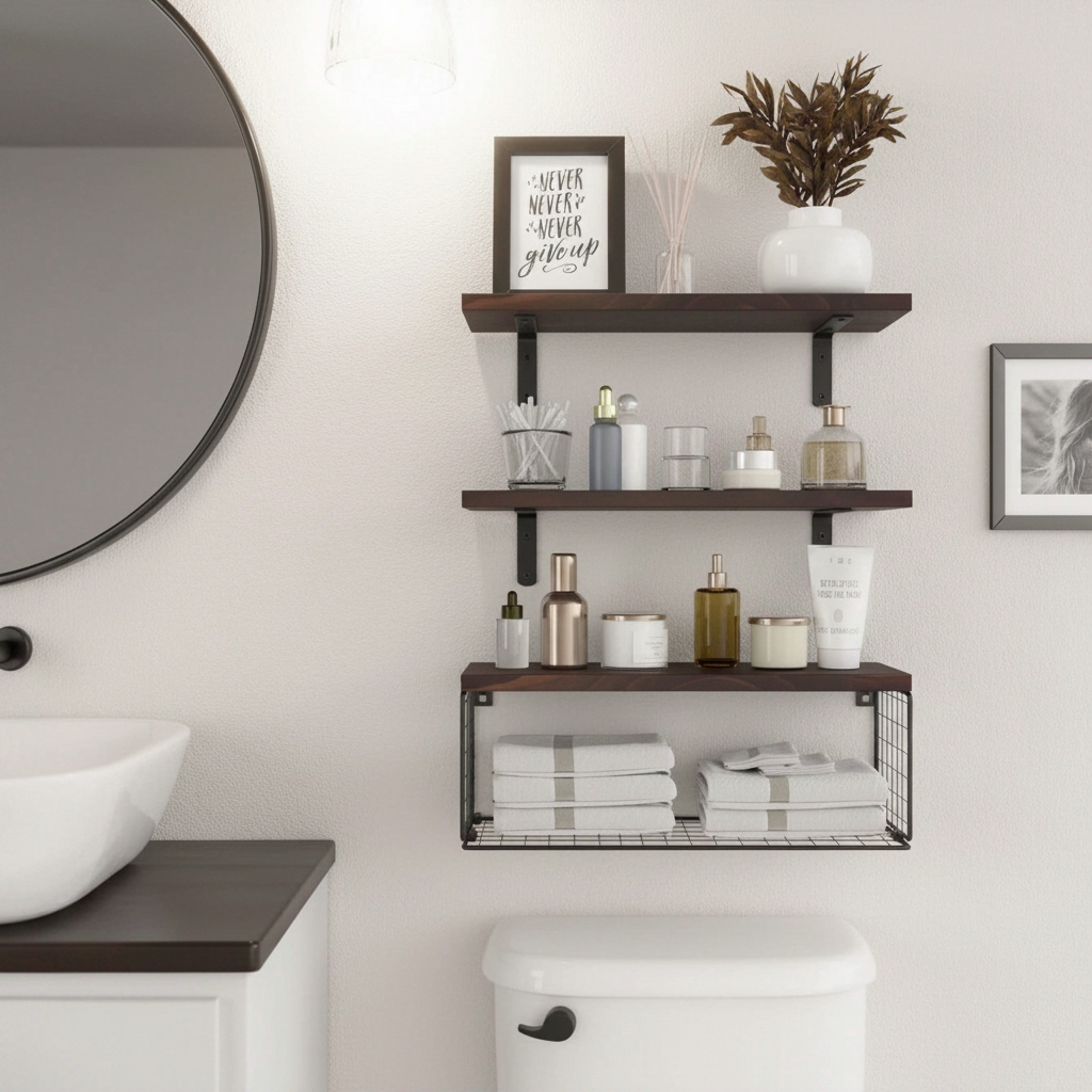 Bathroom lifestyle scene