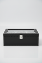 20-Slot Watch Box - Close-up Lock Detail