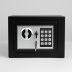 Safe box keypad close-up front view