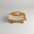 Sisal Cat Scratching Lounge Chair - Top View