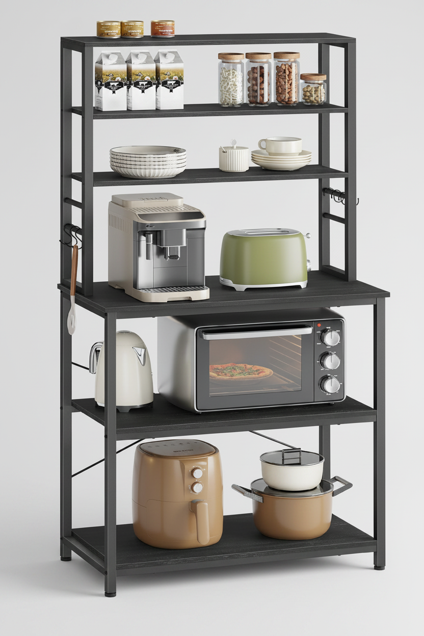 Baker's Rack - Front Full View Studio