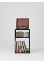 Record Player Stand - Front Full View Studio