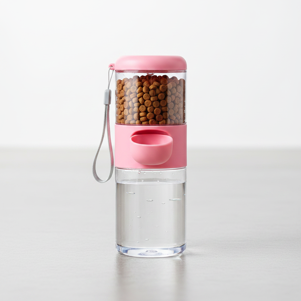 Close-up food storage compartment and water tank detail