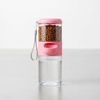 Close-up food storage compartment and water tank detail